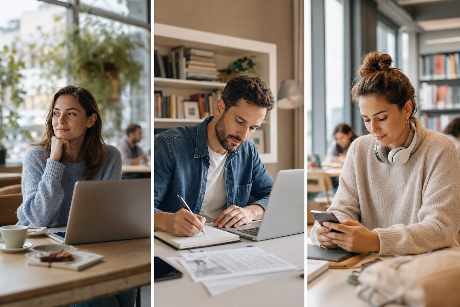 Люди, які створюють свій LinkedIn-профіль